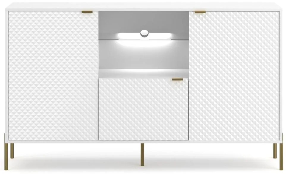 Dulap Calvo C4 (alb + auriu). 1099454