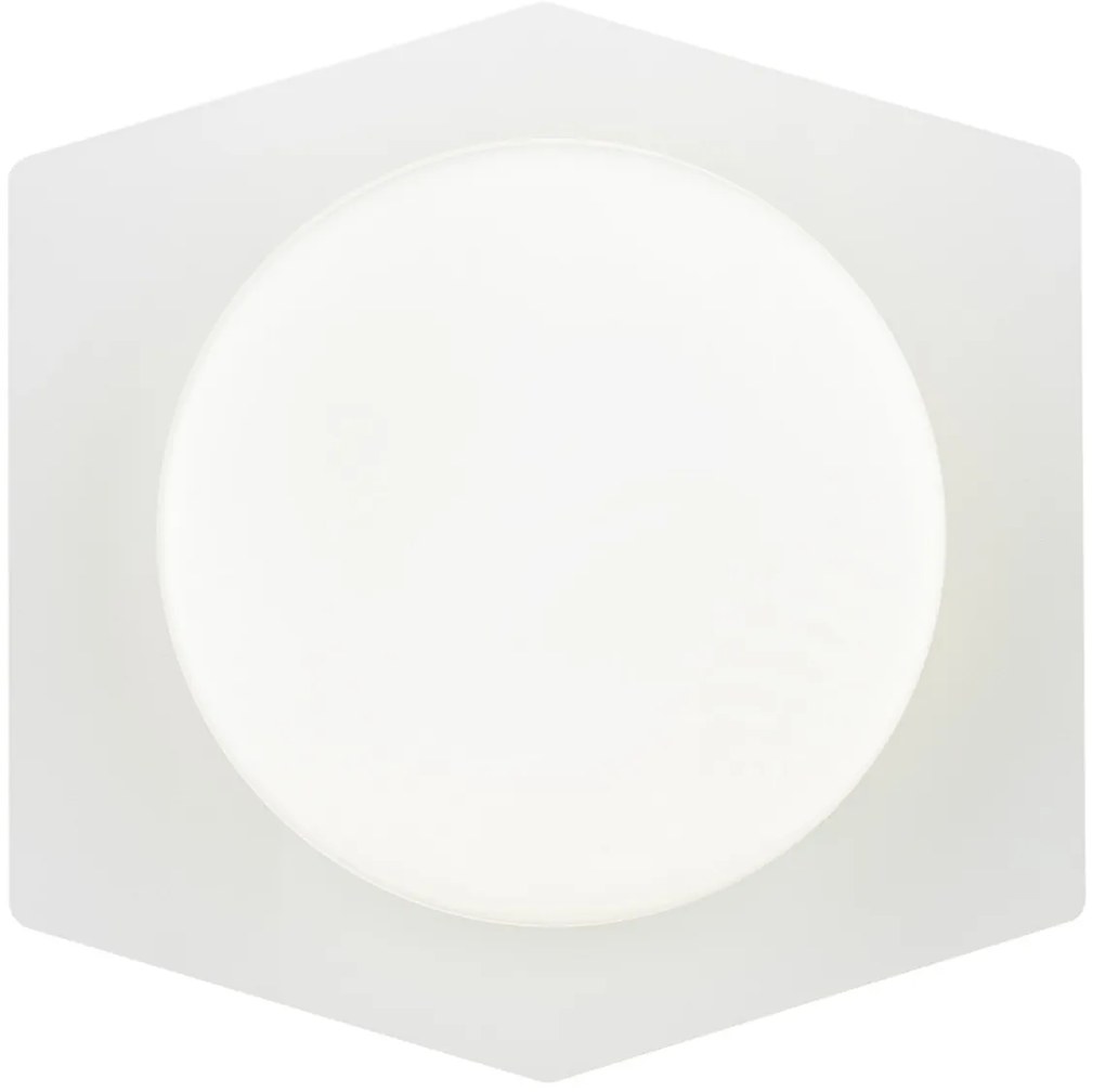 Aplica LED de perete/tavan design modern CELIA alba
