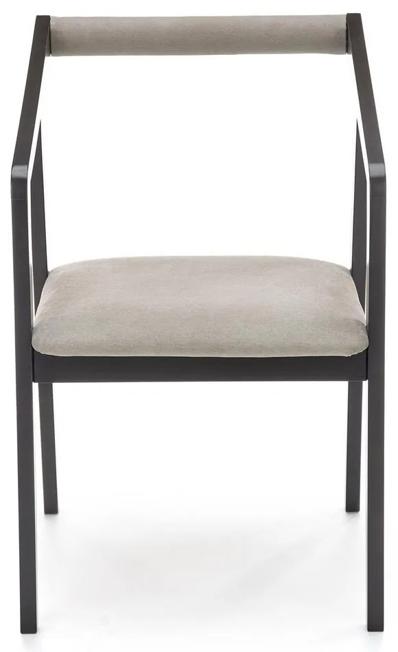 Scaun de bucaterie Azul, gri/negru