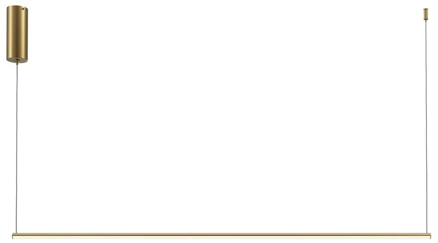 Lustra LED suspendata liniara stil minimalist Halo 120cm alama