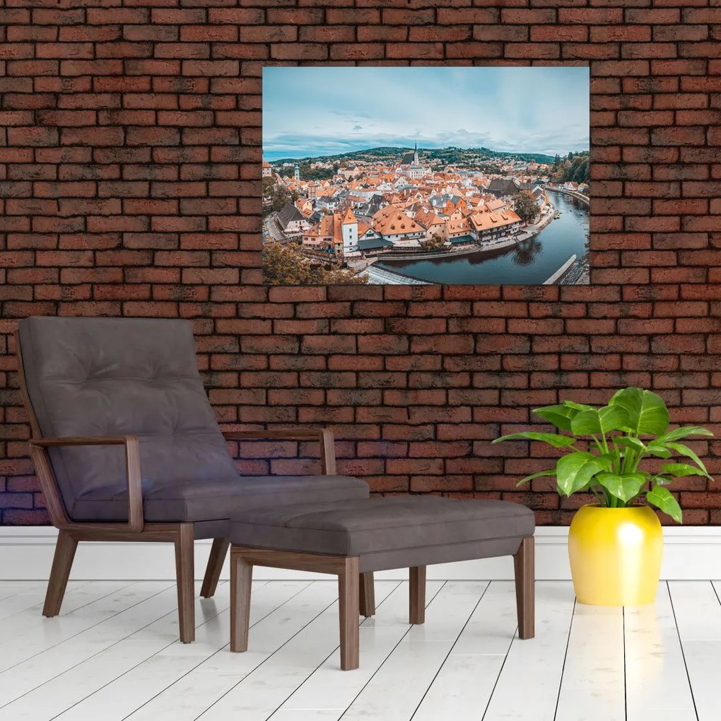 Tablou - Krumlov din Cehia (90x60 cm)