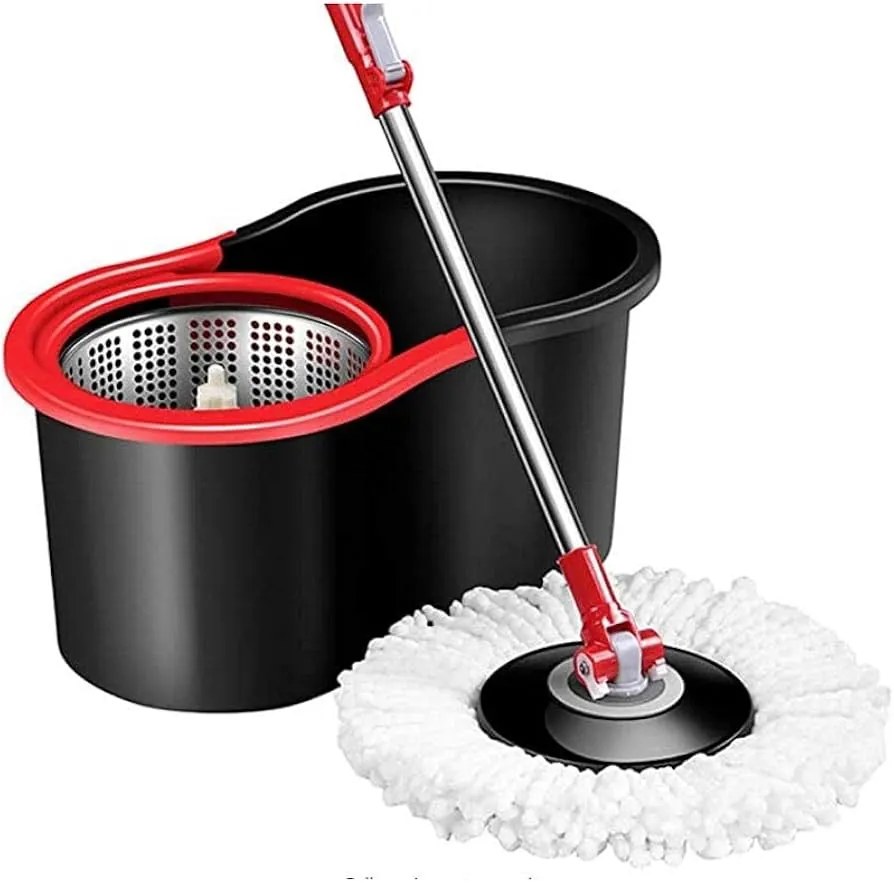 Set Mop Rotativ cu Galeata Zambak  Curatenie Rapida si Eficienta