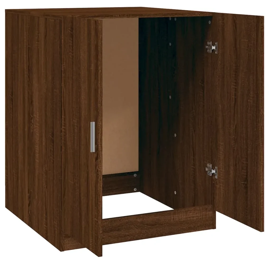 Dulap masina de spalat, stejar maro, 71x71,5x91,5 cm Stejar brun