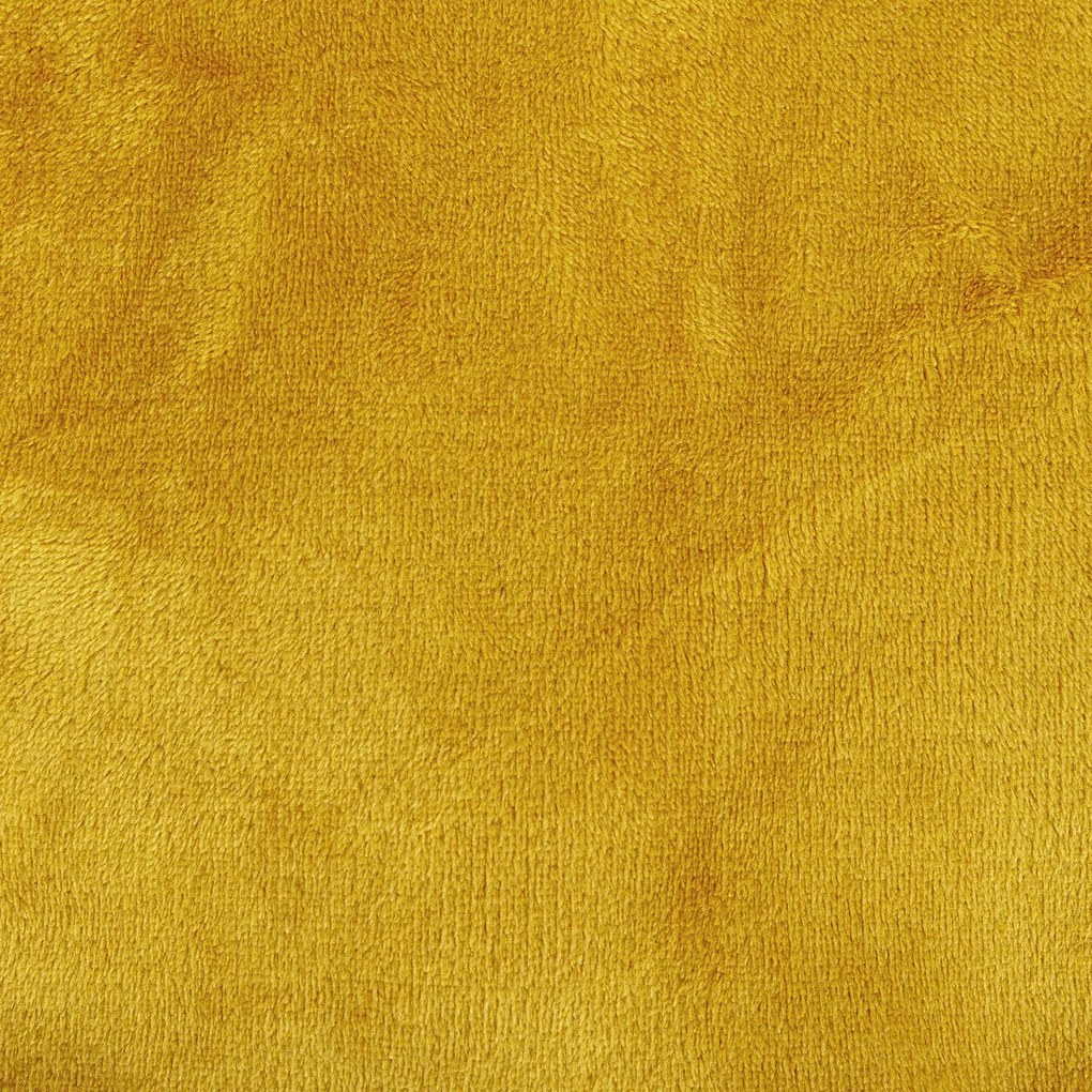 Pătură Aneta galben închis (mustard), 150 x 200 cm,