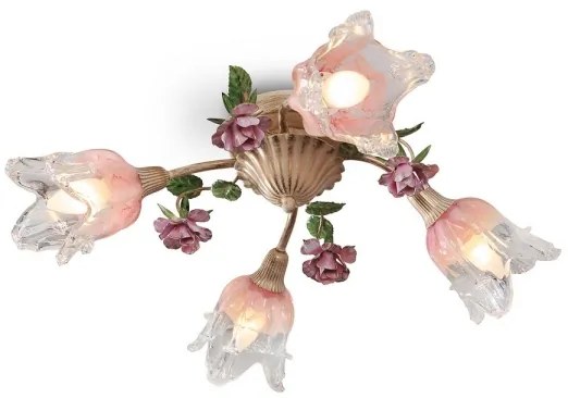 Lustră aplicată FIORINTINO 4xE14/40W/230V