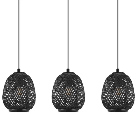 Eglo 43266 - Lustră pe cablu DEMBLEBY 1 3xE27/40W/230V