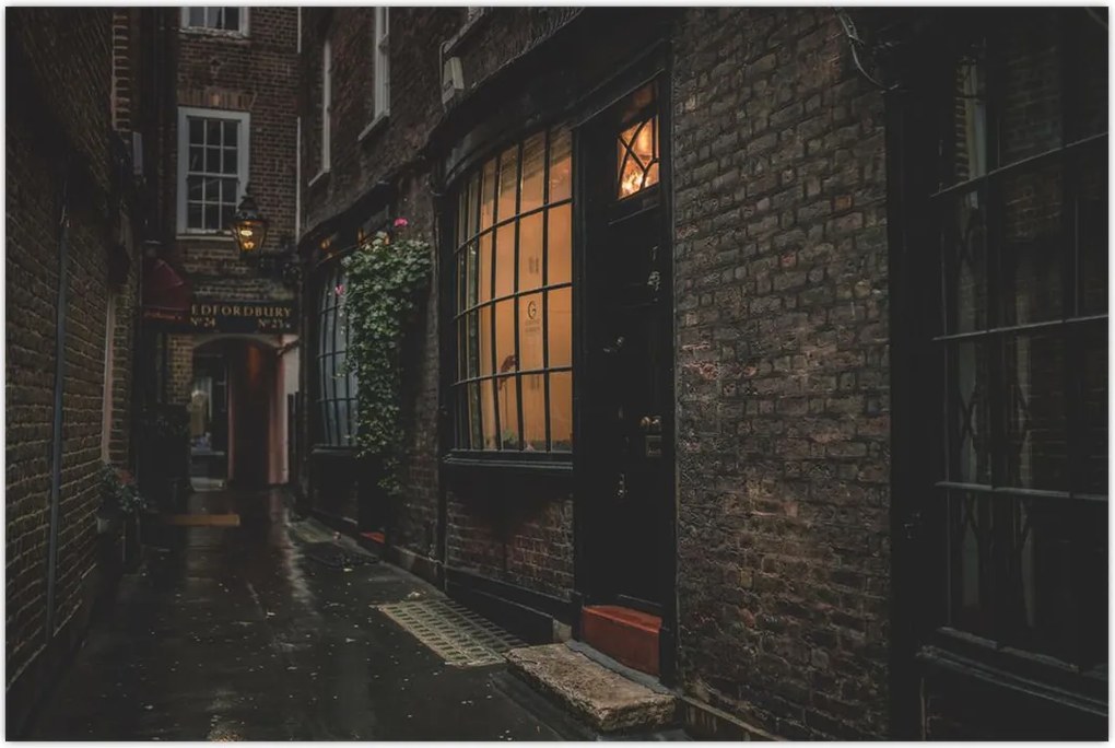 Tablou -Strada din Londra (90x60 cm)