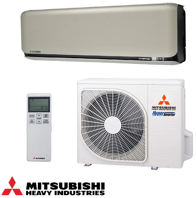 Aparat de aer conditionat inverter Mitsubishi Heavy Industries SRK35ZSX-WFT + SRC35ZSX-W, 12 000BTU, 27 m², A+++/A+++, R-32, Bej