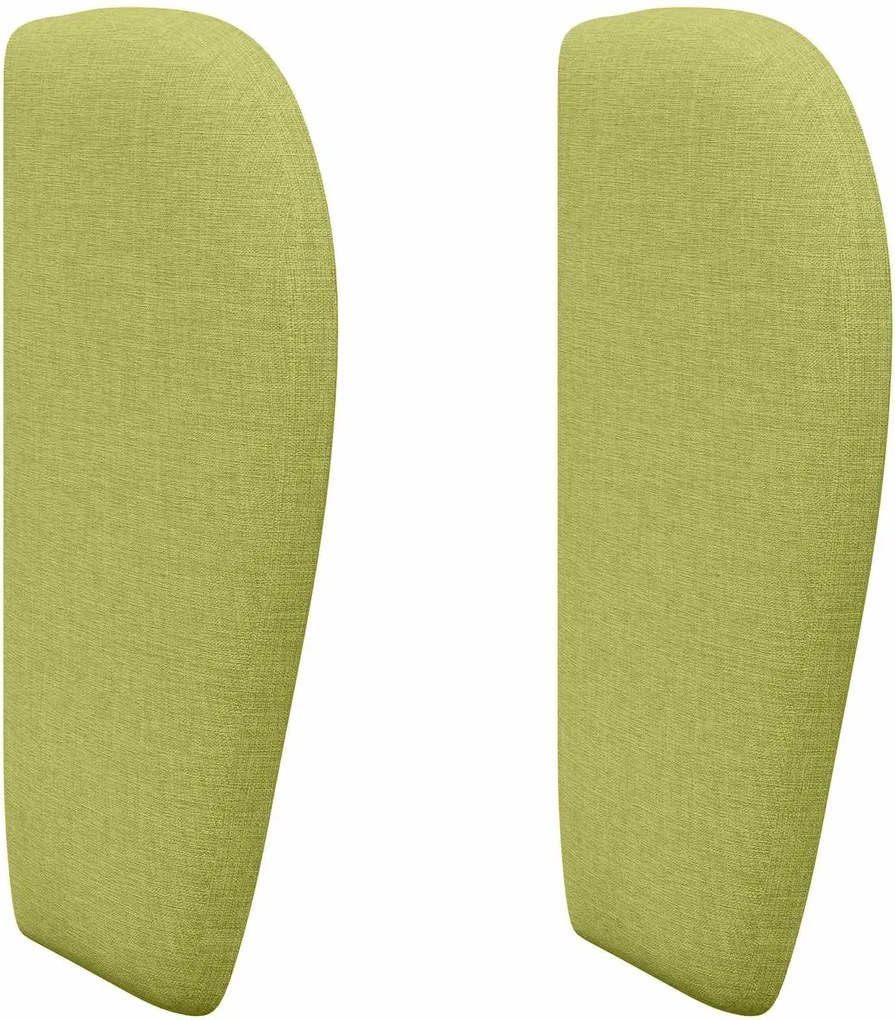 vidaXL Ureche pentru Tăblie Verde 40 x 23 x 6 cm țesătură