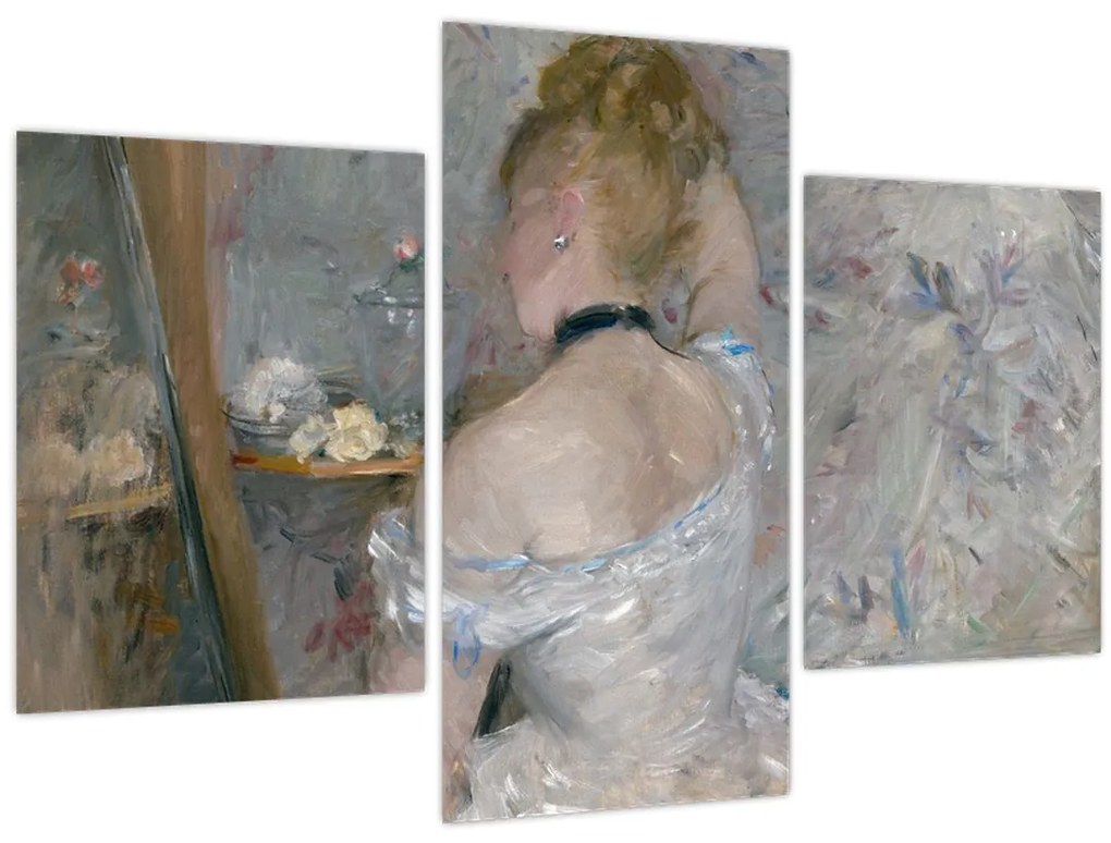 Tablou - Berthe Morisot, Woman at Her Toilette, reproducere (90x60 cm)