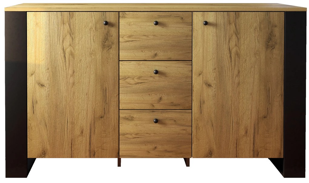 Comodă Wayne (Stejar craft auriu). 1053384