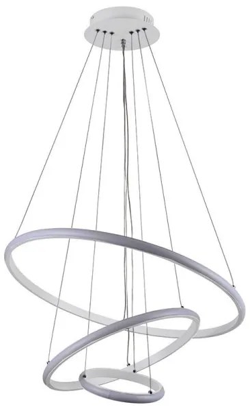 Brilagi - Lustră reglabilă pe cablu CIRCLE LED/90W/230V 3000-6500K + telecomandă