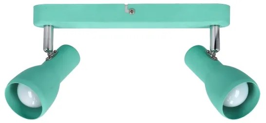 Spot PICARDO 2xE14/40W/230V turcoaz