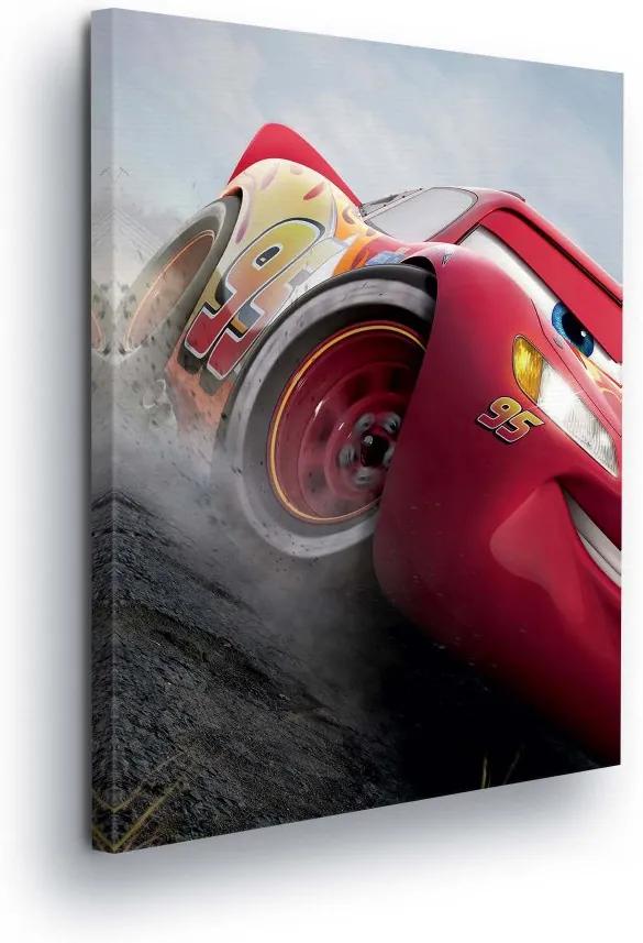 GLIX Tablou - Chassis Cars Disney MacQueen II 100x75 cm