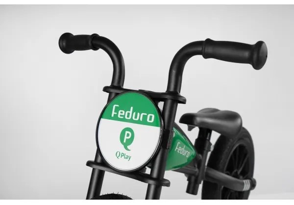 Bicicletă fără pedale QPlay FEDURO verde