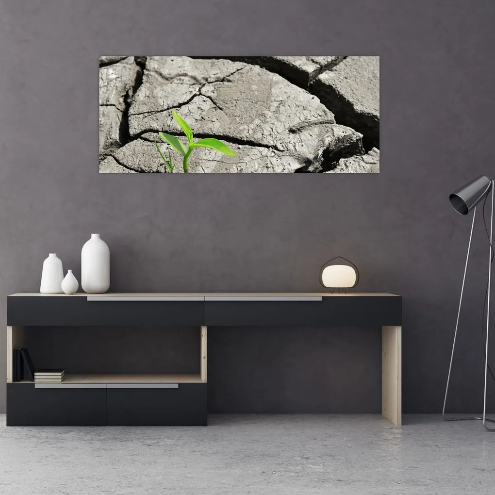 Tablou - Fisuri (120x50 cm)