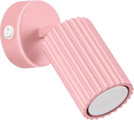 Brilagi - Aplica de perete cu spot CRESTO 1xGU10/10W/230V roz