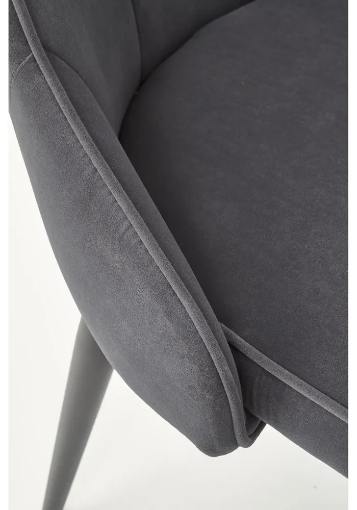 Scaun de bucaterie Marien, gri/negru