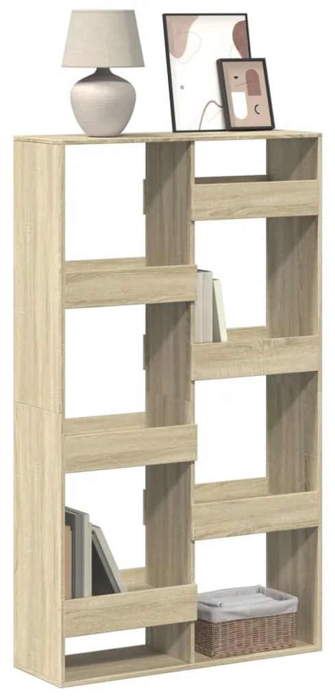 vidaXL Bibliotecă, stejar sonoma, 100x33x175 cm, lemn prelucrat