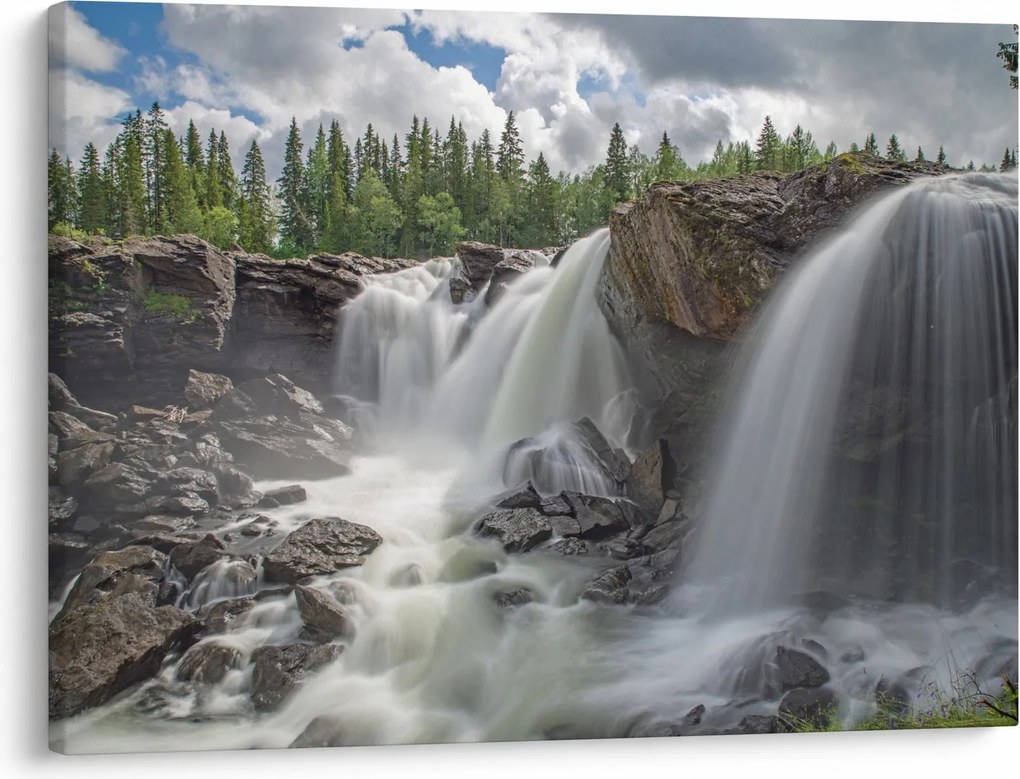 Tablou cu cascade (70x50 cm)