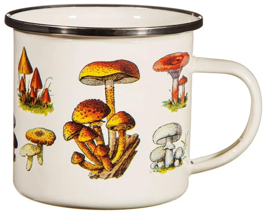 Cană pentru copii crem din smalț Vintage Mushroom - Sass &amp; Belle