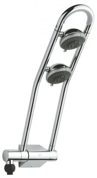 Sistem de dus, Grohe Freehander, brat ajustabil, crom, 27004000