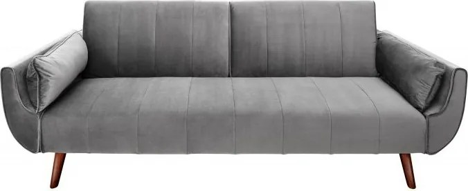 Canapea extensibila Divani II 215cm gri-argintiu