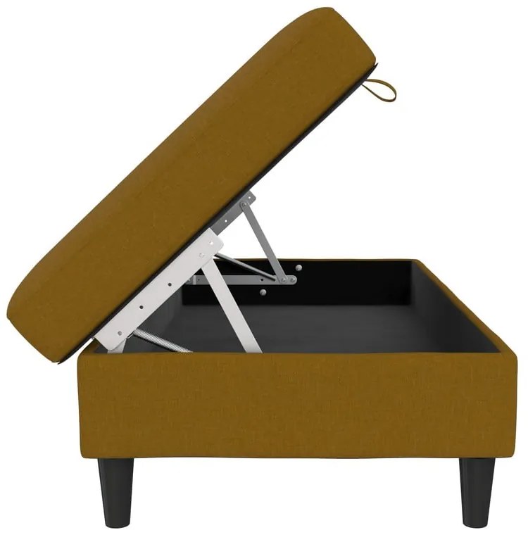 Taburet galben Hartford – Støraa