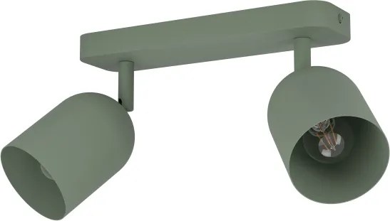 Eglo TILSTON 44133 - Spot 2xE14/40W/230V, verde
