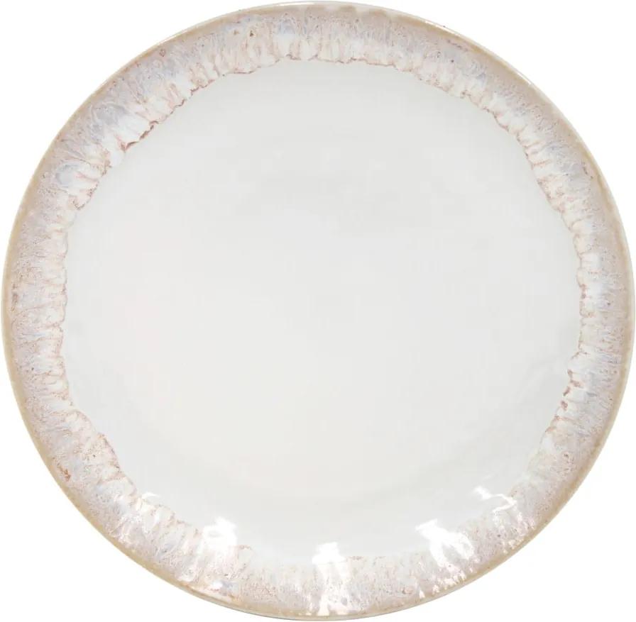 Farfurie desert din gresie ceramică Casafina Taormina, ⌀ 22 cm, alb