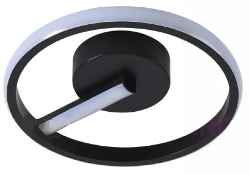 Lustra LED Plafoniera, Elit's Esn6080Y-BK, 32 W, 24 Cm, Negru
