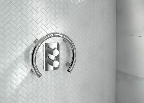 Corp incastrat pentru baterie dus Deante Box crom