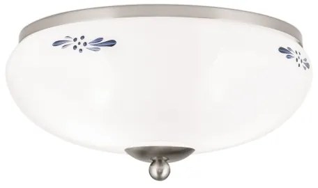 Plafonieră Orion DL 7-673 LANDHAUS 2xE27/60W/230V d. 28 cm mm crom/alb