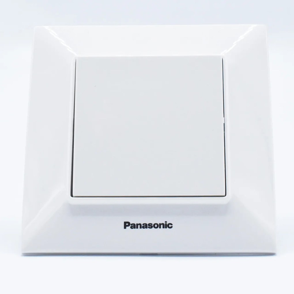 Intrerupator simplu 10A, IP20, Alb, Panasonic Arkedia Slim