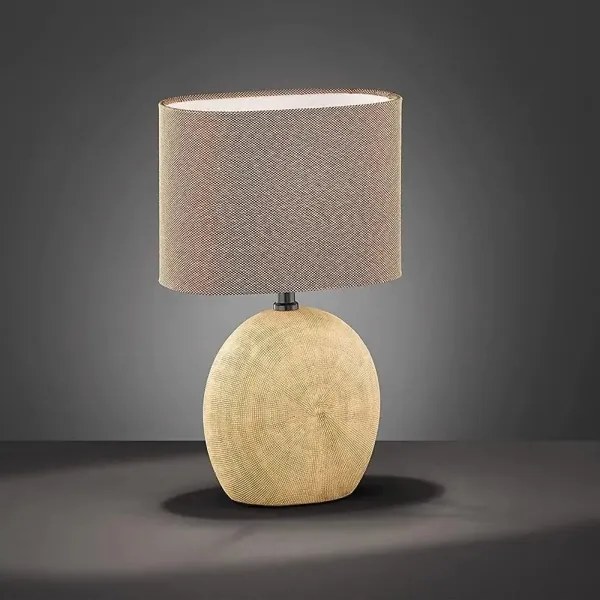 Wofi 845601236000 - Lampă de masă CARMEN 1xE14/40W/230V, bej