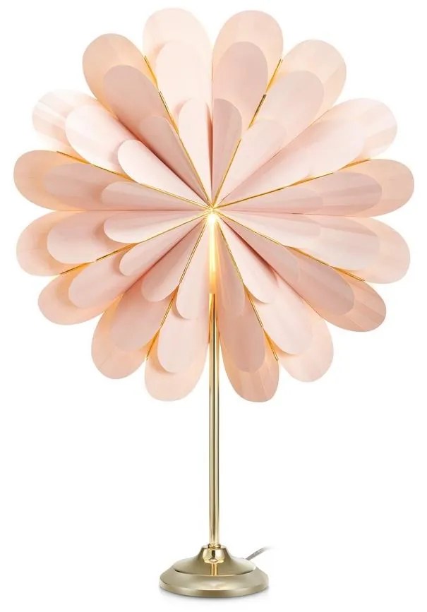 Markslöjd 705301 - Decorațiuni de crăciun MARIGOLD 1xE14/25W/230V roz 45 cm