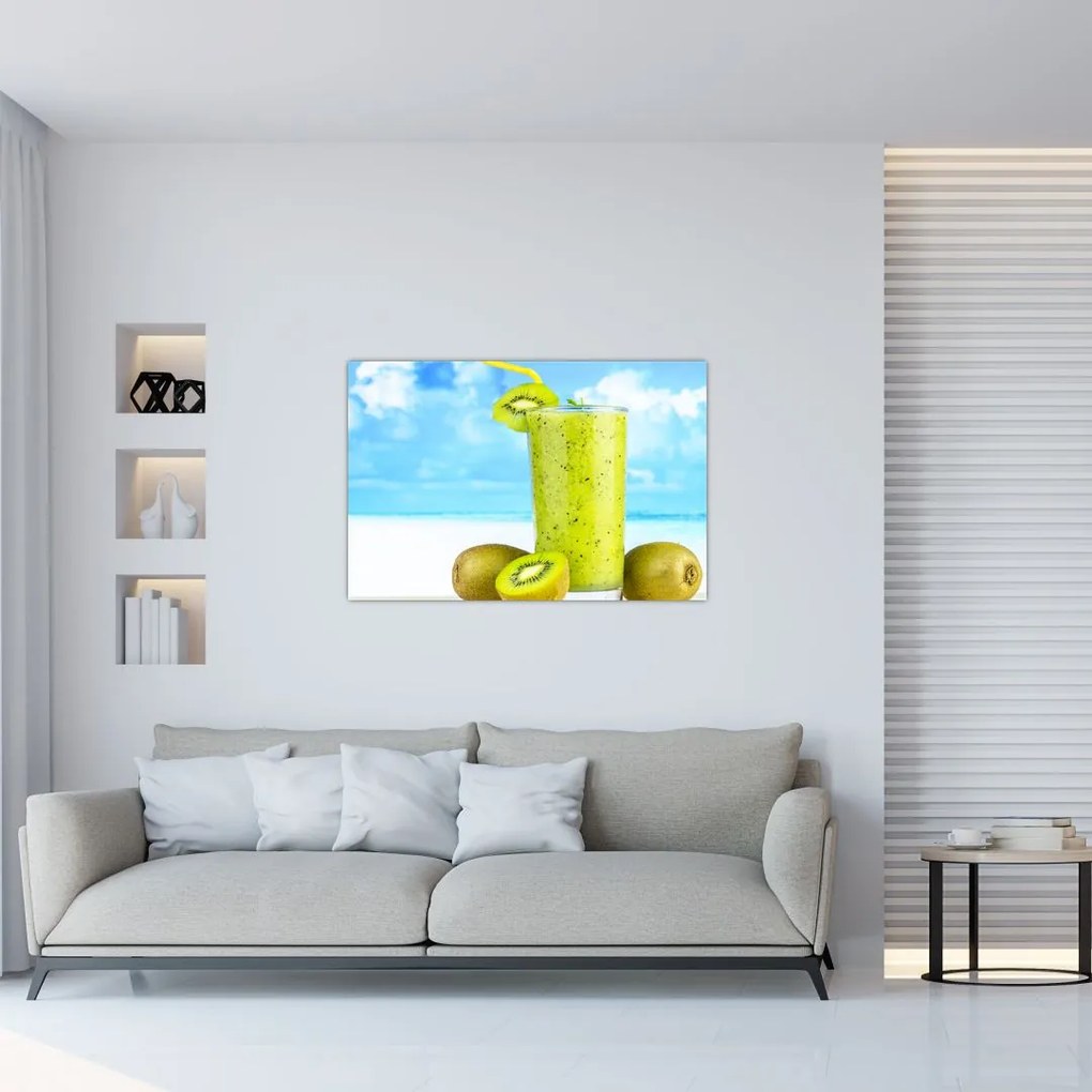 Tablou - smoothie kiwi (90x60 cm)