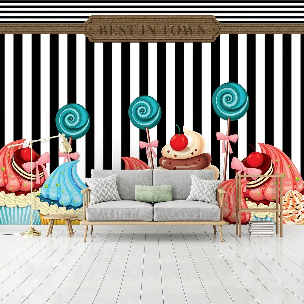 Fototapet - Cupacake (254x184 cm)