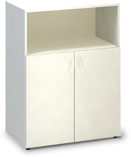 Dulap mediu ProOffice 80 x 47 x 106,3 cm, alb