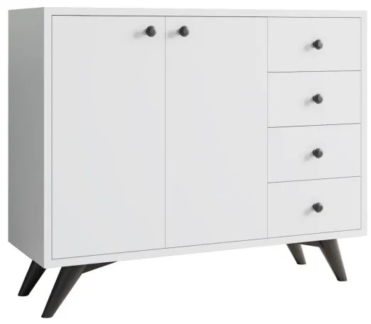 Dulap WAGA 82x100 cm alb