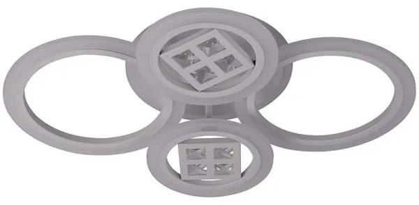 Lustră LED RGB dimabilă aplicată LED/50W/230V 3000-6500K + telecomandă