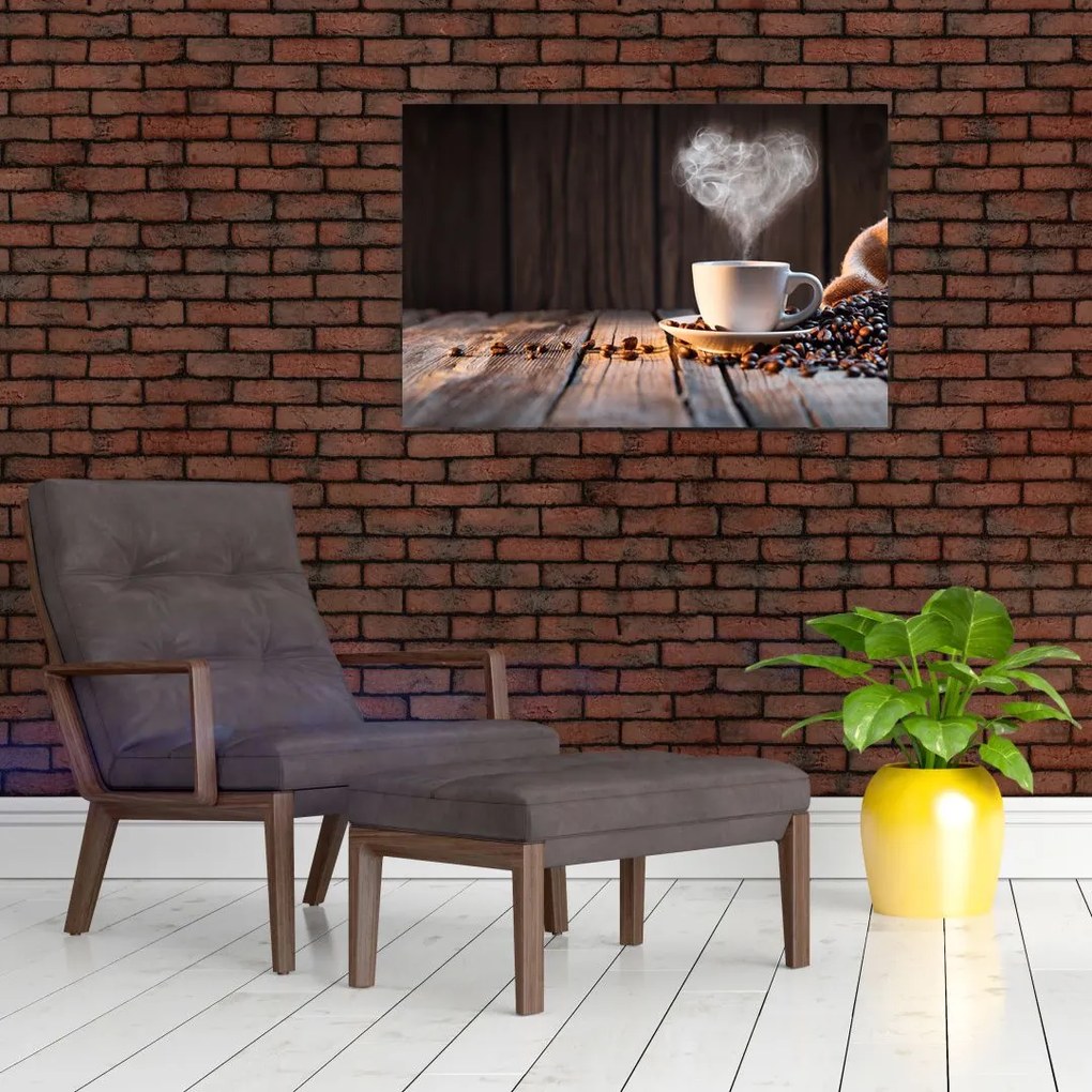 Tablou - Timp pentru cafea (90x60 cm)
