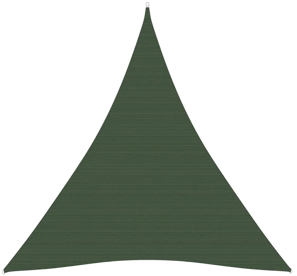 Panza parasolar, verde inchis, 5x6x6 m, 160 g m  ², HDPE