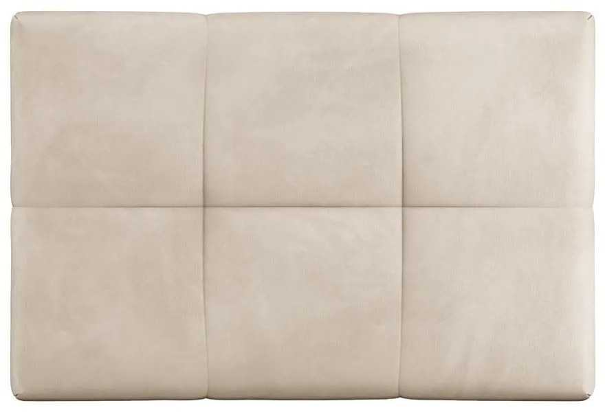 Modul pentru canapea bej cu tapițerie din catifea Rome Velvet - Cosmopolitan Design