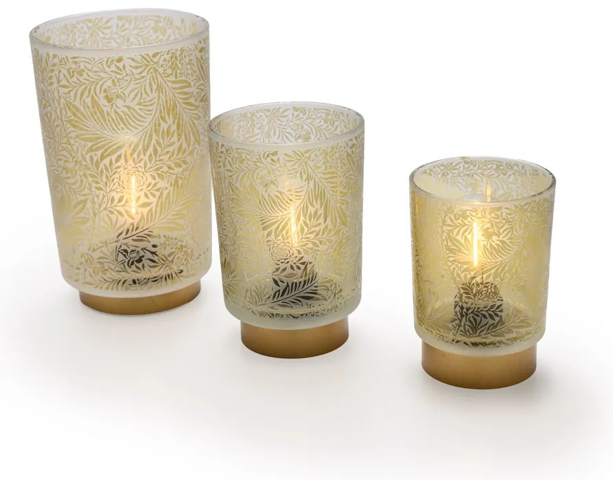 Decoratiune LED din sticla SOLUNA, diferite dimensiuni Marime: M
