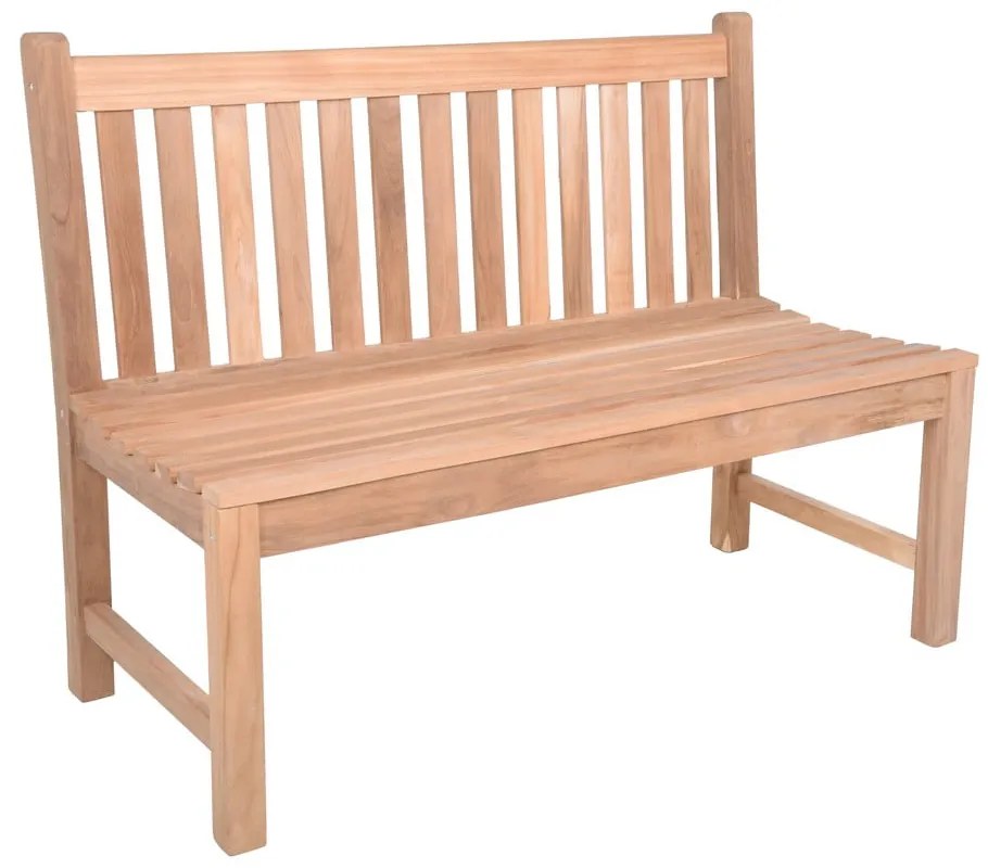 Bancă de grădină în culoare naturală din lemn masiv Solo – Garden Pleasure