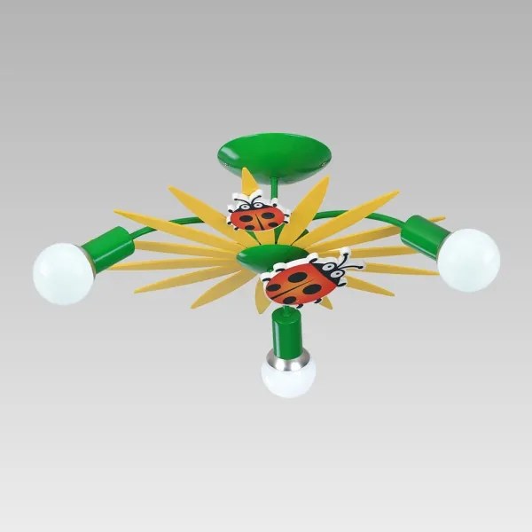 LUXERA 28033 -  Plafoniera QUETT 3xE27/40W/230V