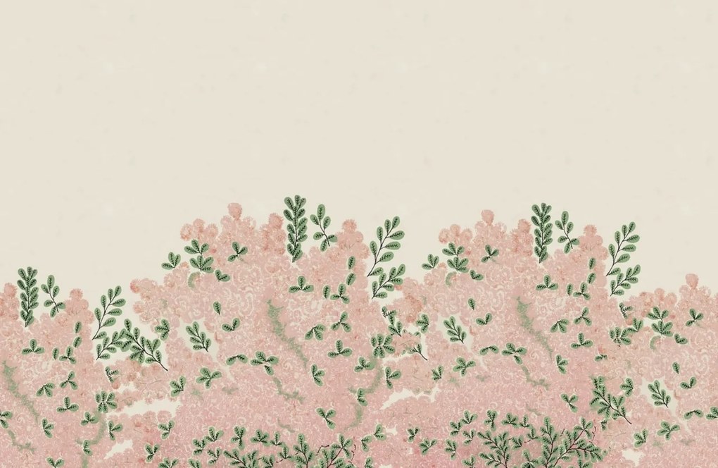 Fototapet, Beautiful Blossoms, Pink, Rebel Walls