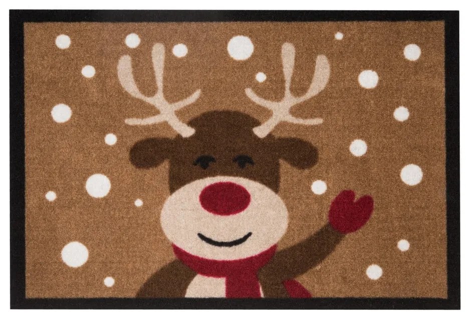 Covoraș intrare Hanse Home Reindeer, 40x60 cm