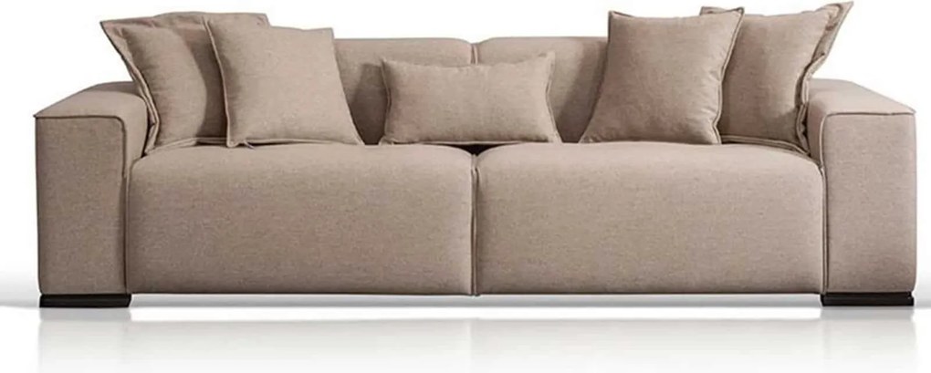 Canapea lemn masiv Uso, 252 × 71 × 95 cm